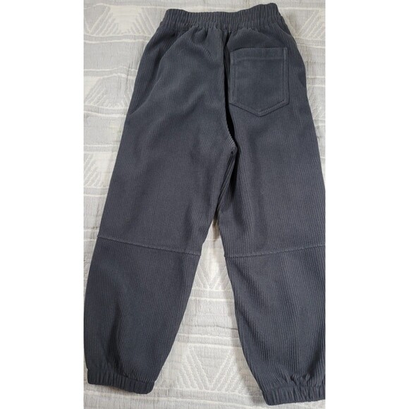 Balabala Kids Fleece-Lined Jogger Pants Size 130/59 (7–8Y) Charcoal Gray Warm - Picture 4 of 6